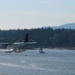 Float Plane Landing Vancouver BC