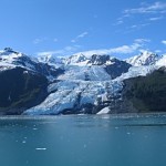Several glaciers ring College Fjord at Prince William Sound west of Valdez