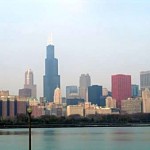Chicago's skyline is picture perfect from outside the Adler Planetarium