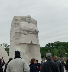 Martin Luther King Jr monument in Washington D.C. Photo by Jodie Jacobs