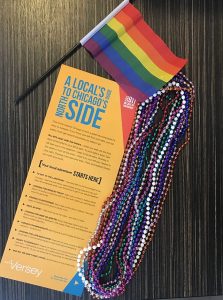 Hotel Versey, conveniently situated for the Pride Parade, has free Pride items the day of the parade. Hotel Versey photo