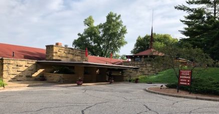 Frank Lloyd Wright Visitors Center near Spring Green Wisconsin. (Photo by Jodie Jacobs)
