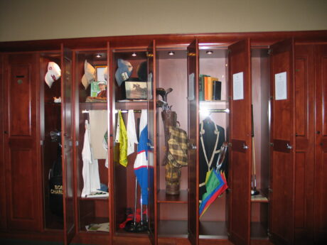 Exploring the Golf Hall of Fame (J Jacobs photo)