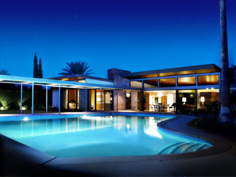 Frank Sinatra's Twin Palms home in Palm Springs. (Jake Holt photo)