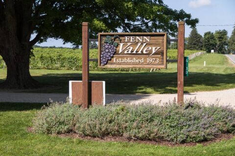 Fenn Valley Vineyards is an old, established winery in Fennville, south of Saugatuck-Douglas